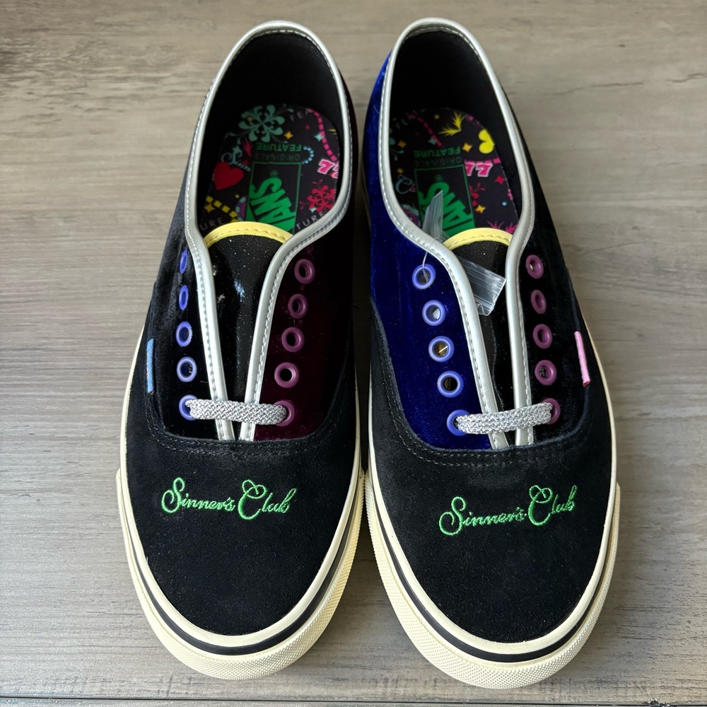 VANS Vault x Feature Sinner's Club Part II OG LX Sneakers Womens 9.5 Men’s 8